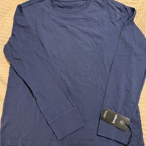 Navy Blue Long Sleeve Shirt by Allbirds